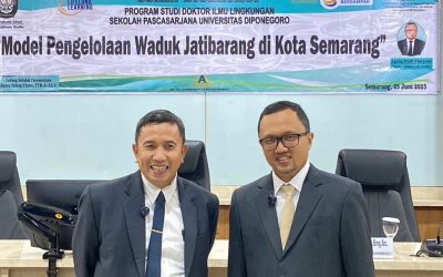 Kontribusi Ilmu Lingkungan dalam Tata Kelola Waduk: Disertasi Mahasiswa SPS UNDIP Soroti Waduk Jatibarang