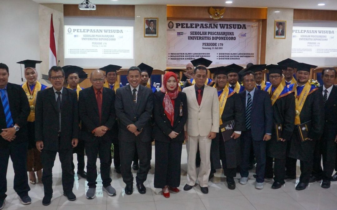 SPs Undip Lepas 51 Wisudawan & Wisudawati Sekolah Pascasarjana Universitas Diponegoro