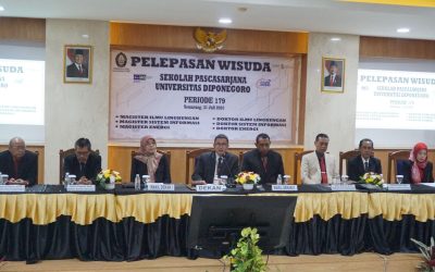 SPs Undip Holds a Graduation Farewell for Its 51 Graduates