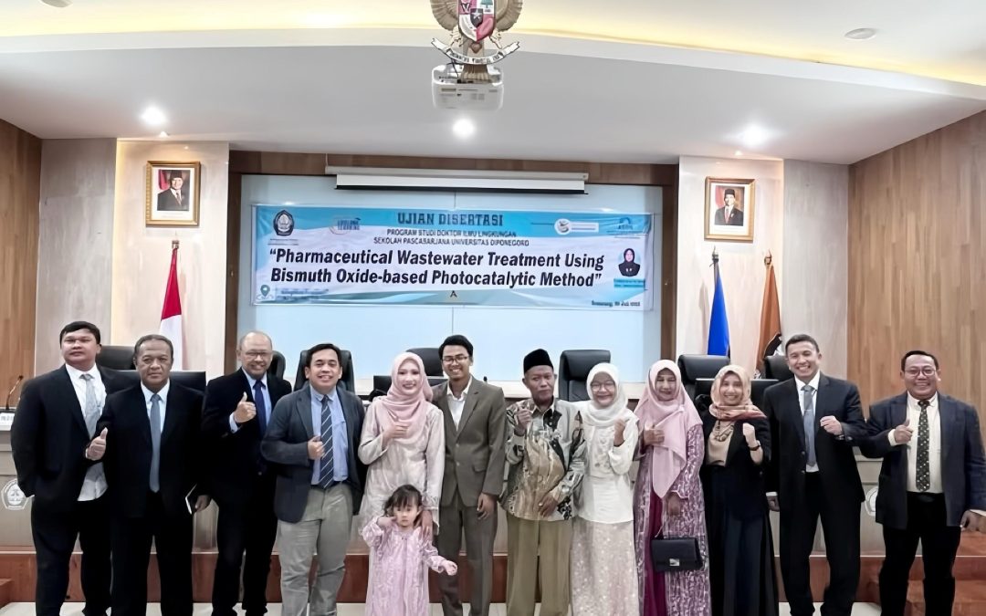 SPs Undip Gelar Sidang Disertasi Bertajuk “Pharmaceutical Wastewater Treatment Using Bismuth Oxide-based Photocatalytic Method”