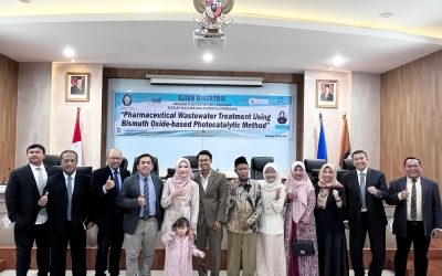 SPs Undip Gelar Sidang Disertasi Bertajuk “Pharmaceutical Wastewater Treatment Using Bismuth Oxide-based Photocatalytic Method”